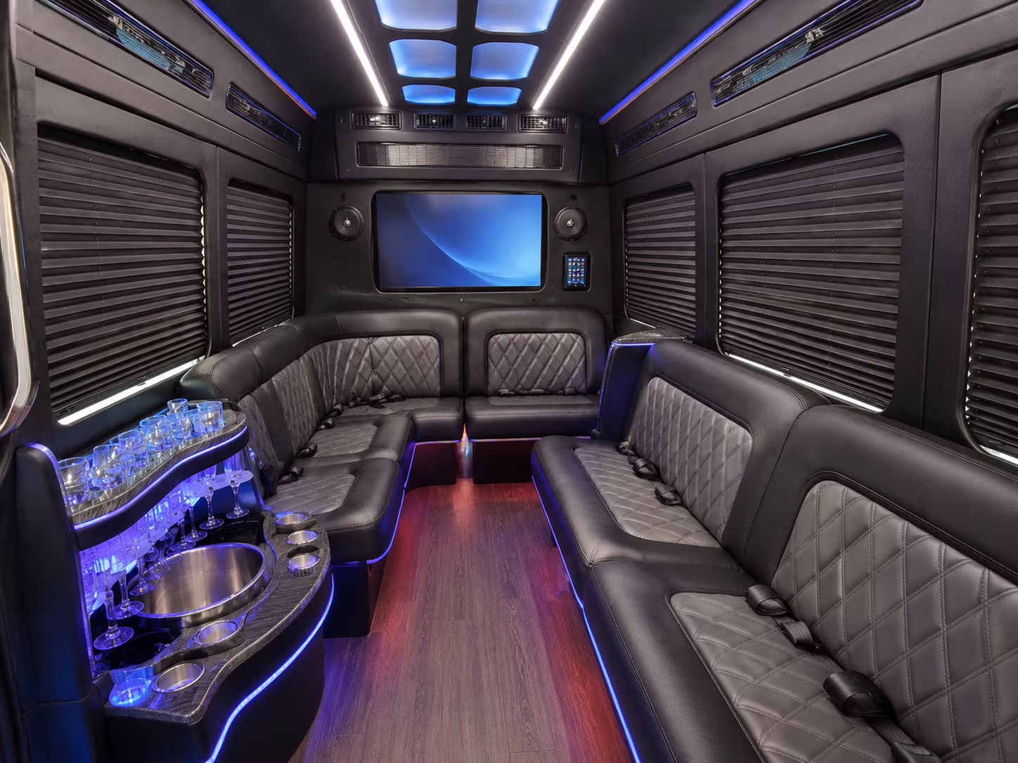 vallejo party bus interior